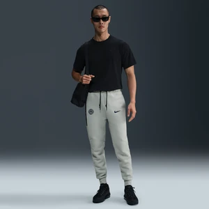Męskie joggery piłkarskie z dzianiny Nike Inter Mediolan Tech - Szary