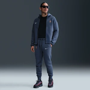 Męskie joggery piłkarskie z dzianiny Nike Paris Saint-Germain Tech - Niebieski