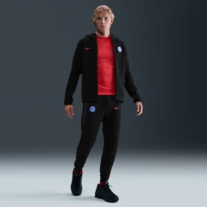Męskie joggery piłkarskie z dzianiny Nike Total 90 Paris Saint-Germain Tech - Czerń