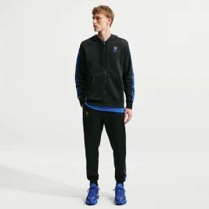 Męskie joggery z dzianiny Inter Mediolan City Side - Czerń Nike