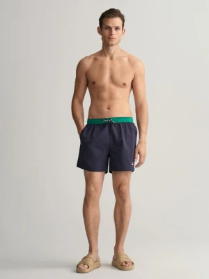 Męskie Kąpielówki z Motywem Retro Shield GANT