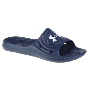Męskie klapki Piankowe Under Armour Locker Iv Sl 3023758-401 granatowe niebieskie