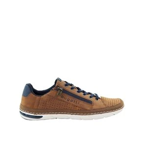 Męskie koniakowe sneakersy Bugatti 321ASG055500-6300 TT153074