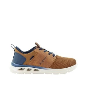 Męskie koniakowe sneakersy Bugatti 321AW5036900-6300