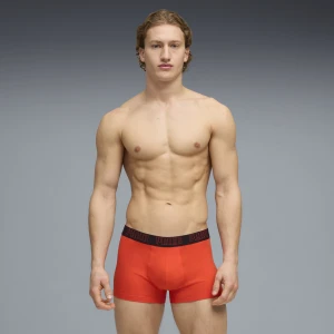 Męskie krótkie bokserki PUMA, 2 pary, Odzież, Czerwony,