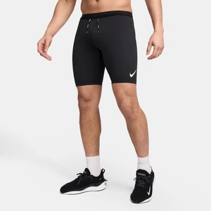 Męskie legginsy do biegania o długości 1/2 Dri-FIT ADV Nike AeroSwift - Czerń