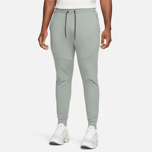 Męskie lekkie joggery dresowe o dopasowanym kroju Nike Sportswear Tech Fleece - Szary