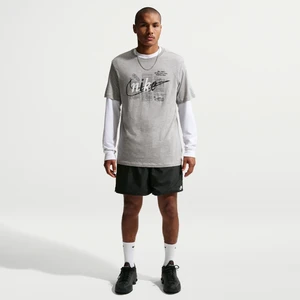 Męskie lekkie spodenki z tkaniny Nike Windrunner - Czerń