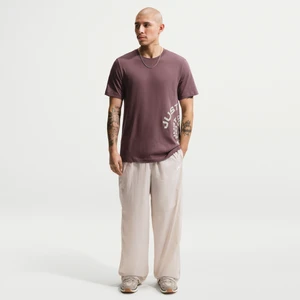 Męskie lekkie spodnie z ochroną przed promieniowaniem UV Nike Windrunner - Brązowy