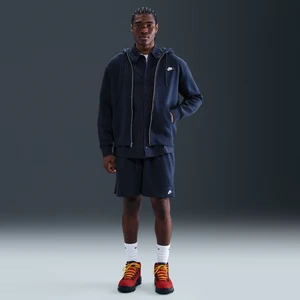 Męskie luźne spodenki z dzianiny dresowej Nike Club - Niebieski