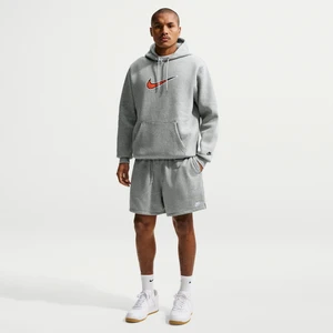 Męskie luźne spodenki z dzianiny dresowej Nike Club - Szary