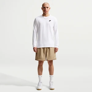 Męskie luźne spodenki z tkaniny Nike Club - Brązowy