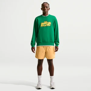 Męskie luźne spodenki z tkaniny Nike Club - Brązowy