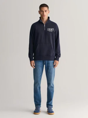 Męskie niebieskie jeansy active recover extra slim fit GANT