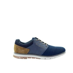 Męskie niebieskie półbuty Bugatti 335925036900-4100