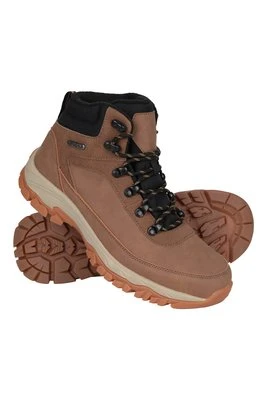 Męskie outdoorowe buty wysokie - Light Brown Mountain Warehouse