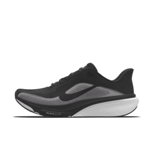 Męskie personalizowane buty do biegania po asfalcie Nike Pegasus 42 By You (szerokie) - Czerń