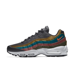 Męskie personalizowane buty Nike Air Max 95 By You - Wielokolorowe
