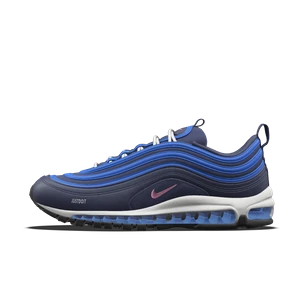 Męskie personalizowane buty Nike Air Max 97 By You - Niebieski