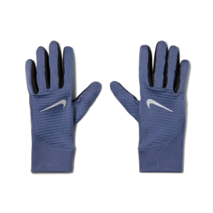 Męskie rękawiczki do biegania o średniej grubości Therma-FIT Nike Pacer - Niebieski