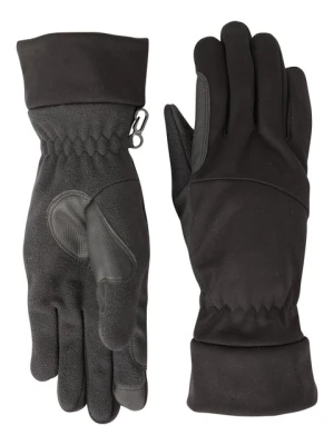 Męskie rękawiczki softshell z obsługą ekranów dotykowych - Black Mountain Warehouse