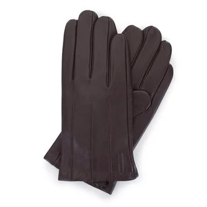 Męskie rękawiczki z gładkiej skóry Wittchen