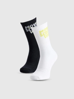 Męskie skarpetki (2-pack) 4F 4FRAW25USOCM513 - multikolor