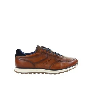 Męskie skórzane sneakersykoniakowe Bugatti 335A021P4000-6300