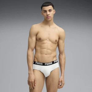 Męskie slipy PUMA, pary, Odzież, Biały, 2