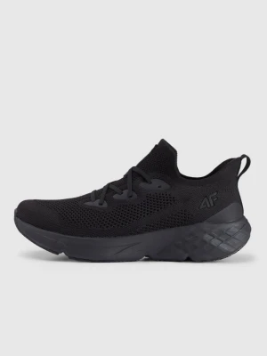 Męskie sneakersy 4F Velocore E-knit 4FRSS25FSPOM147 - czarne