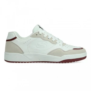 Męskie sneakersy Koopa Court - Volley Low Varsity - białe SKECHERS