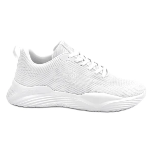 Męskie Sneakersy Sportowe Memory Foam Big Star LL174247 Białe