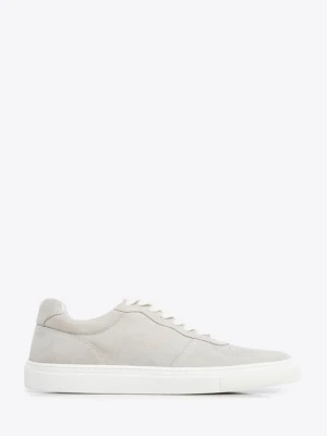 Męskie sneakersy zamszowe klasyczne jasny szare Wittchen