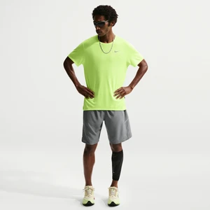 Męskie spodenki bez podszewki do biegania Nike Miler Dri-FIT 23 cm - Szary