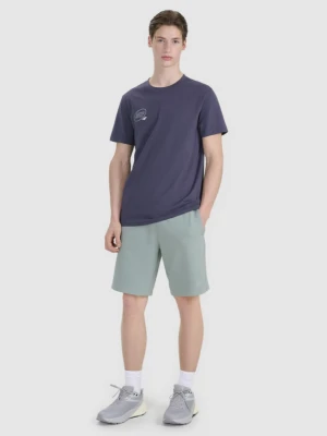 Męskie spodenki casual 4F 4FRSS25TSHOM746 - zielone