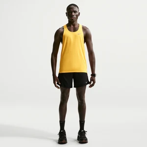 Męskie spodenki do biegania 2 w 1 18 cm Dri-FIT Nike Stride - Czerń