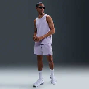 Męskie spodenki do biegania 2 w 1 18 cm Dri-FIT Nike Stride - Fiolet