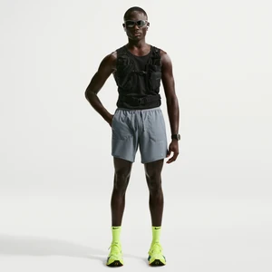 Męskie spodenki do biegania 2 w 1 18 cm Dri-FIT Nike Stride - Szary