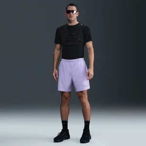 Męskie spodenki do biegania 2 w 1 Dri-FIT Nike Challenger 18 cm - Fiolet