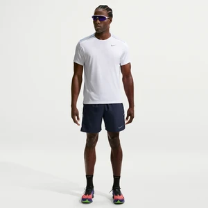 Męskie spodenki do biegania 2 w 1 Dri-FIT Nike Miler 18 cm - Niebieski