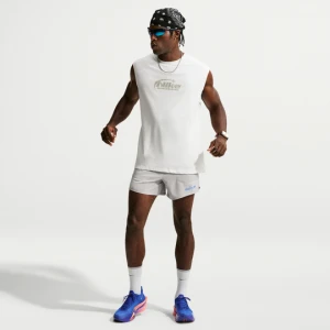 Męskie spodenki do biegania Dri-FIT 13 cm Nike Stride „Run in Berlin” - Szary