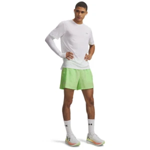 Męskie spodenki do biegania Under Armour UA Launch 5\'\' Short - zielone
