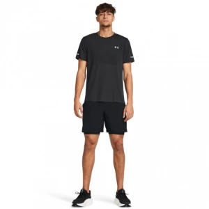 Męskie spodenki do biegania Under Armour UA Launch 7\'\' 2-IN-1 Short - czarne