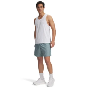 Męskie spodenki do biegania Under Armour UA LAUNCH PRO 2n1 - niebieskie