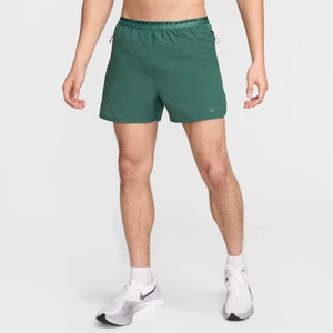 Męskie spodenki do biegania z wszytą bielizną 10 cm Dri-FIT ADV Nike Running Division - Zieleń