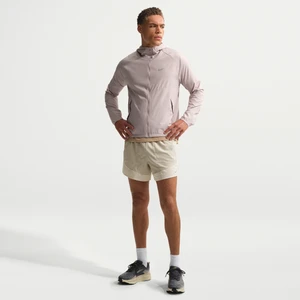 Męskie spodenki do biegania z wszytą bielizną 13 cm Nike Dri-FIT Stride - Brązowy