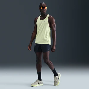 Męskie spodenki do biegania z wszytą bielizną 13 cm Nike Dri-FIT Stride - Czerń