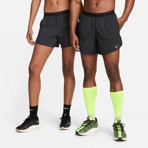 Męskie spodenki do biegania z wszytą bielizną 13 cm Nike Dri-FIT Stride - Czerń
