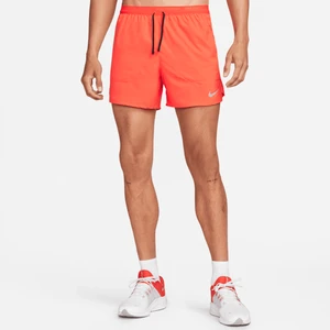 Męskie spodenki do biegania z wszytą bielizną 13 cm Nike Dri-FIT Stride - Czerwony