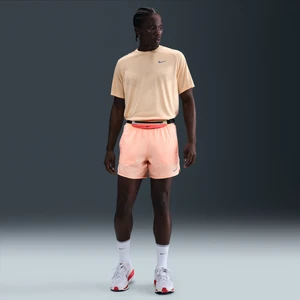 Męskie spodenki do biegania z wszytą bielizną 13 cm Nike Dri-FIT Stride - Pomarańczowy